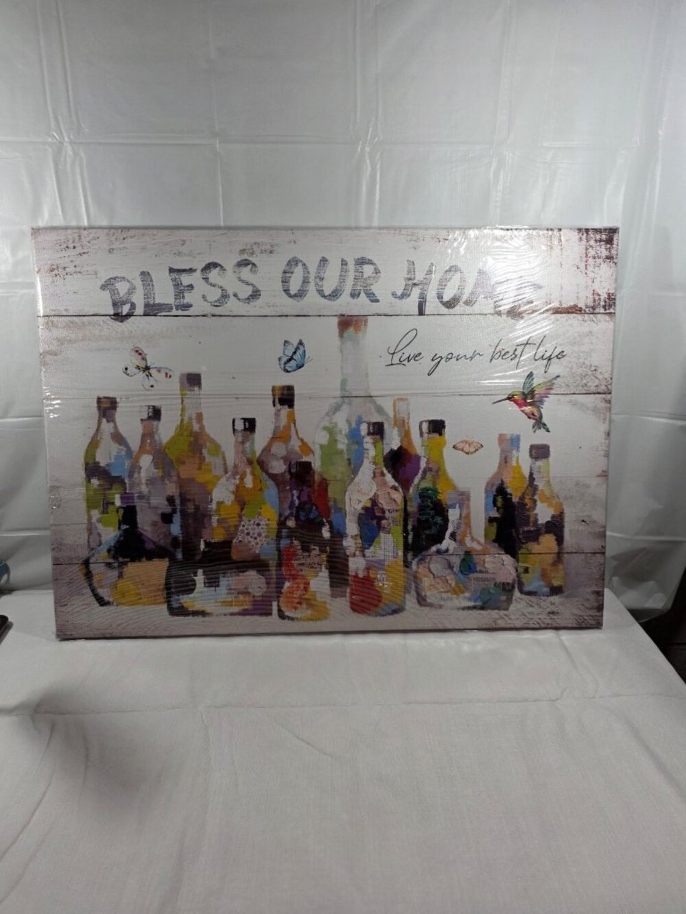 Bless our Home canvas